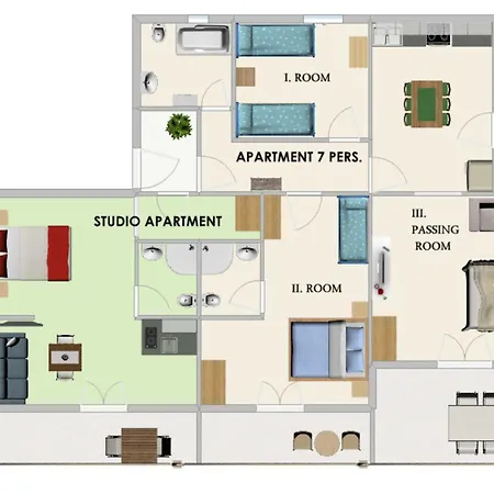 Apartment Boa *